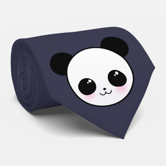 Stropdas van de marine van Kawaii Panda-chan (Opgerold)