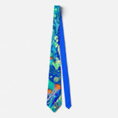 Stropdas van de oceaankunst, stropdas van kwallen, (Voorkant)