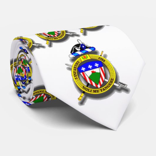 Stropdas van de oude garde (Opgerold)