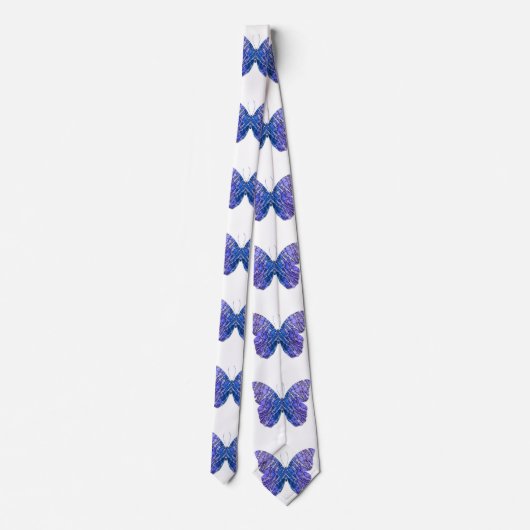 Stropdas van de Paarse vlinder (Achterkant)