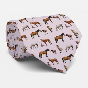Stropdas van de partij pony (mosterd roze)