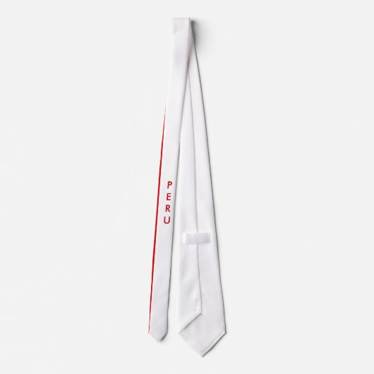 Stropdas van de Peruaanse vlag aanpassen (Achterkant)