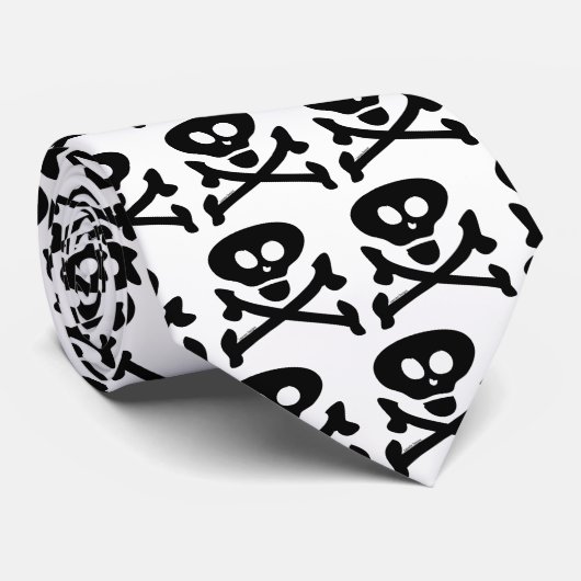 Stropdas van de schedel en de kruisbeenderen (Opgerold)