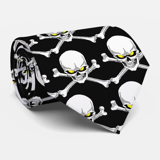 Stropdas van de schedel en de kruisbeenderen (Opgerold)