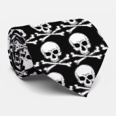 Stropdas van de schedel - Gepersonaliseerd (Opgerold)