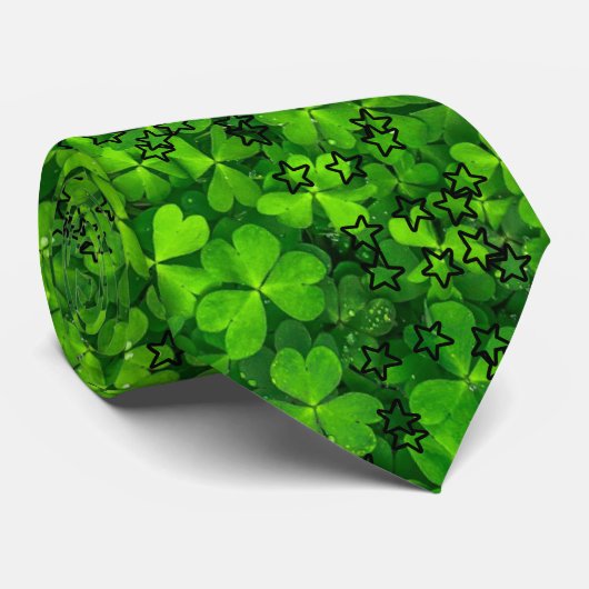 Stropdas van de St. Patrick's Day (Opgerold)