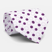 Stropdas van de stad Bliss, Paars (Opgerold)
