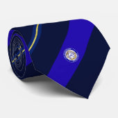 Stropdas van de stadsvlag Hartford (Connecticut) (Opgerold)