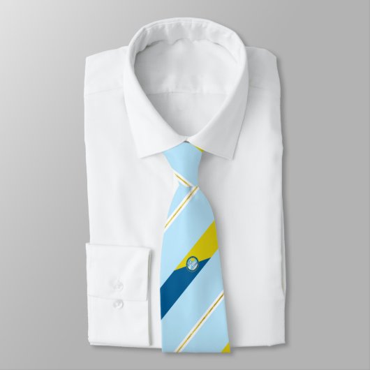 Stropdas van de stadsvlag Santa Ana (Californië) (Gebonden)