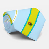 Stropdas van de stadsvlag van Charleston (West Vir (Opgerold)