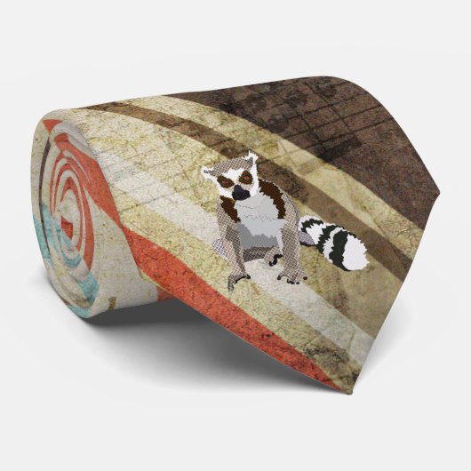 Stropdas van de Strepen van de koning Julian (Opgerold)