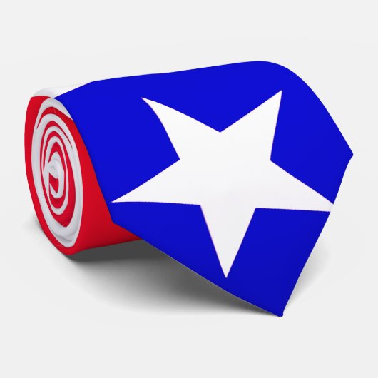 Stropdas van de Texaanse vlag (Opgerold)