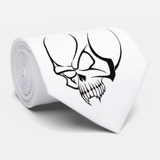 stropdas van de tribale schedel (Opgerold)