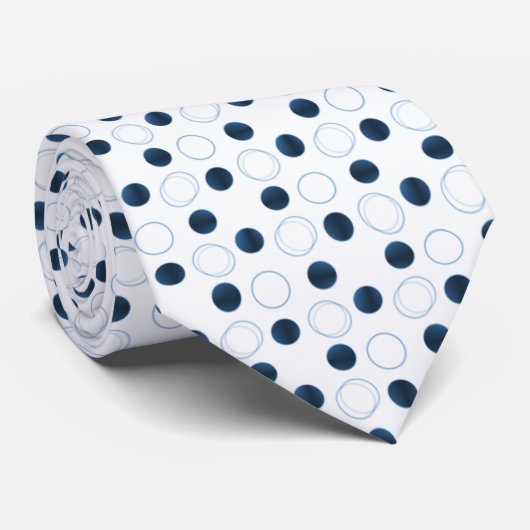 Stropdas van de Uptown Bliss, Royal Blue (Opgerold)