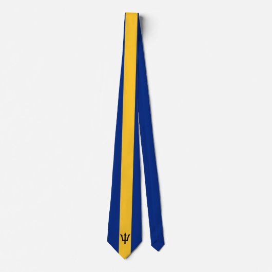 Stropdas van de vlag van Barbados (Bajan) (Voorkant)