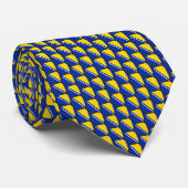 Stropdas van de vlag van Bosnië-Herzegovina (Opgerold)