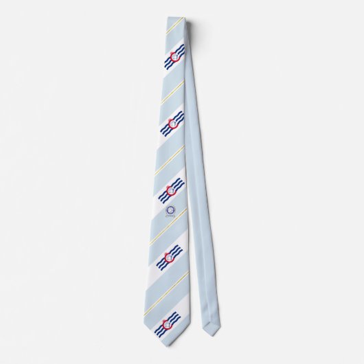 Stropdas van de vlag van Cincinnati strees (Voorkant)