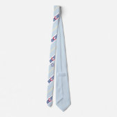 Stropdas van de vlag van Cincinnati strees (Achterkant)