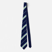 Stropdas van de vlag van de stad Burlington (Vermo (Voorkant)