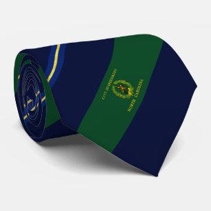 Stropdas van de vlag van de stad Greensboro (North