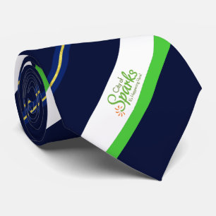 Stropdas van de vlag van de stad Sparks (Nevada)