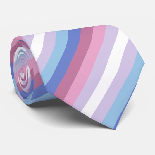 Stropdas van de vlag van een miger (Opgerold)