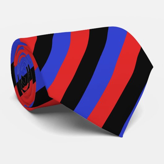 Stropdas van de vlag van Polyamory Flag (Opgerold)