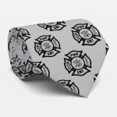 Stropdas van de Vuurstofdetector EMT-Logo (Opgerold)