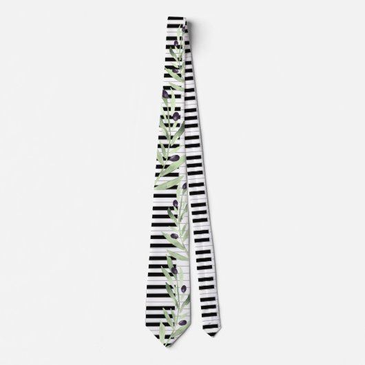 stropdas van de waterverf pianoline (Voorkant)