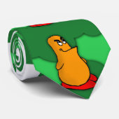 Stropdas van de wijnstok - groen (Opgerold)