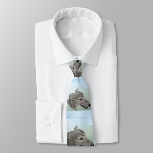 Stropdas van de windhond met origineel kunstwerk v (Gebonden)