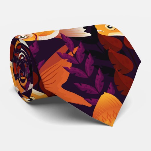 Stropdas van de zeer verkreukte Goldfish (Opgerold)