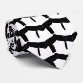 Stropdas van de zwarte gordel van Martial Arts Bla (Opgerold)