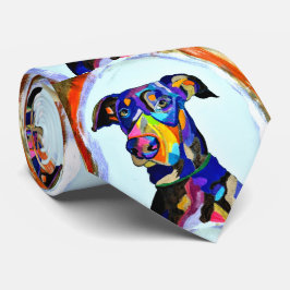 Stropdas van Doberman