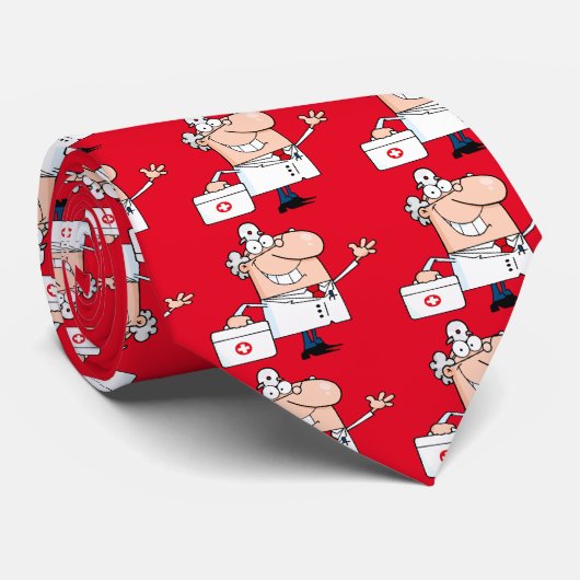 Stropdas van een arts (Opgerold)