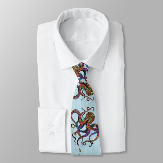 Stropdas van elektrische octopus (Gebonden)