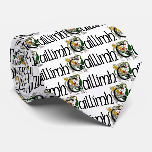 Stropdas van Galway (Gaelic) (Opgerold)