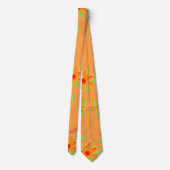 Stropdas van gebrande kokosnoot (Achterkant)