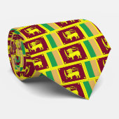 Stropdas van geel beest (Opgerold)