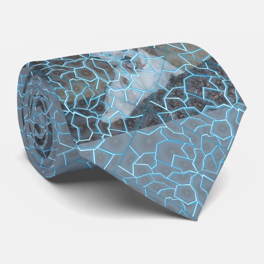 Stropdas van gekoppeld fotosjabloon (Opgerold)