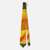 Stropdas van gele tulpenMannen (Voorkant)