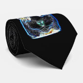 stropdas van glanzend cavia (Opgerold)