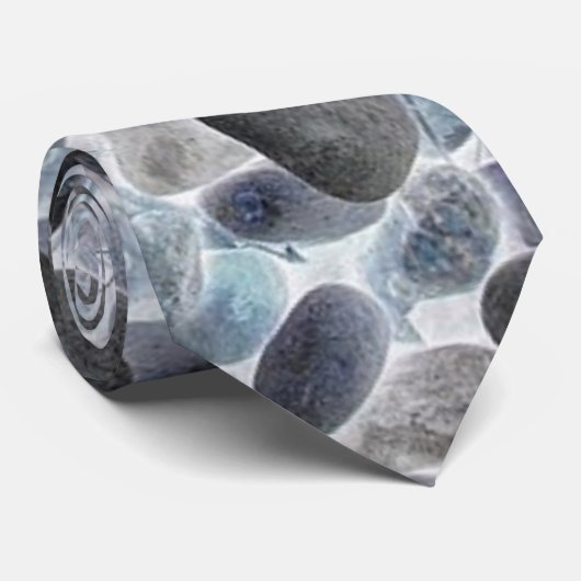 Stropdas van golvend gesteente (Opgerold)