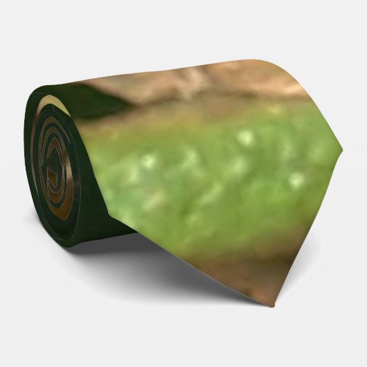 Stropdas van groene boomkikker (Opgerold)