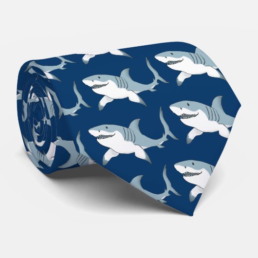 Stropdas van haaien (Opgerold)
