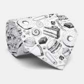 Stropdas van heerlijk patroon (Opgerold)