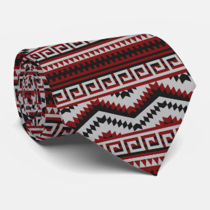 stropdas van het cool aztec tribaal patroon
