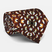 Stropdas van het fazant bruine doezelontwerp van R (Opgerold)