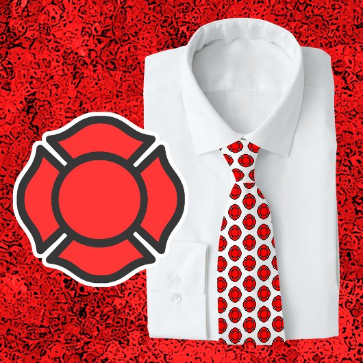 Stropdas van het Floriaanse kruis met middelgrote 