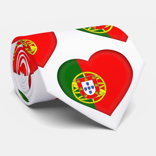 Stropdas van het Hoorspatroon van de vlag van Port (Opgerold)